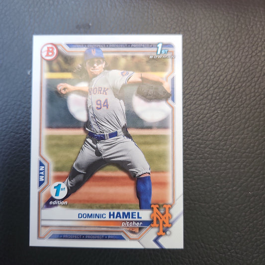 Topps 1st Bowman B 1st edition Dominic Hamel #BD-60