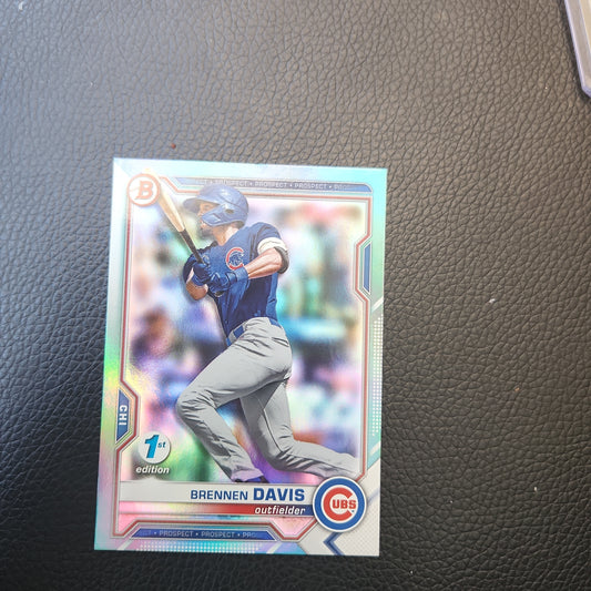 Topps B 1st Edition Brennen Davis #BD-124