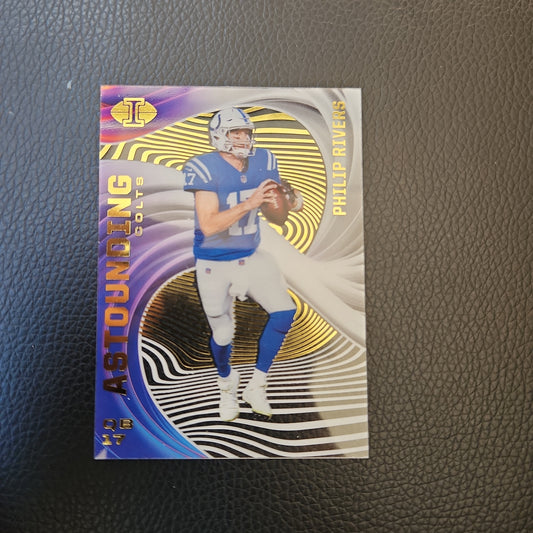 Panini Illusions Astounding Colts Philp Rivers #A16