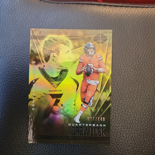 Panini Illusions Yellow Drew Lock 022/149 #61