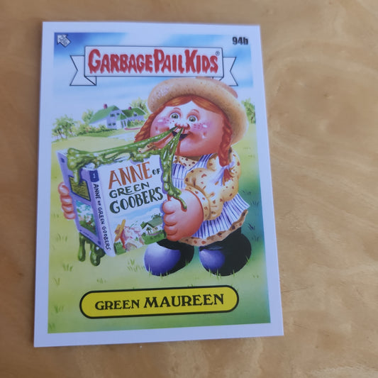 Topps Garbage Pail Kids Green Maureen #94