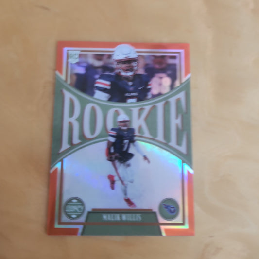 Panini Legacy Rookie Holo Malik Willis RC #143