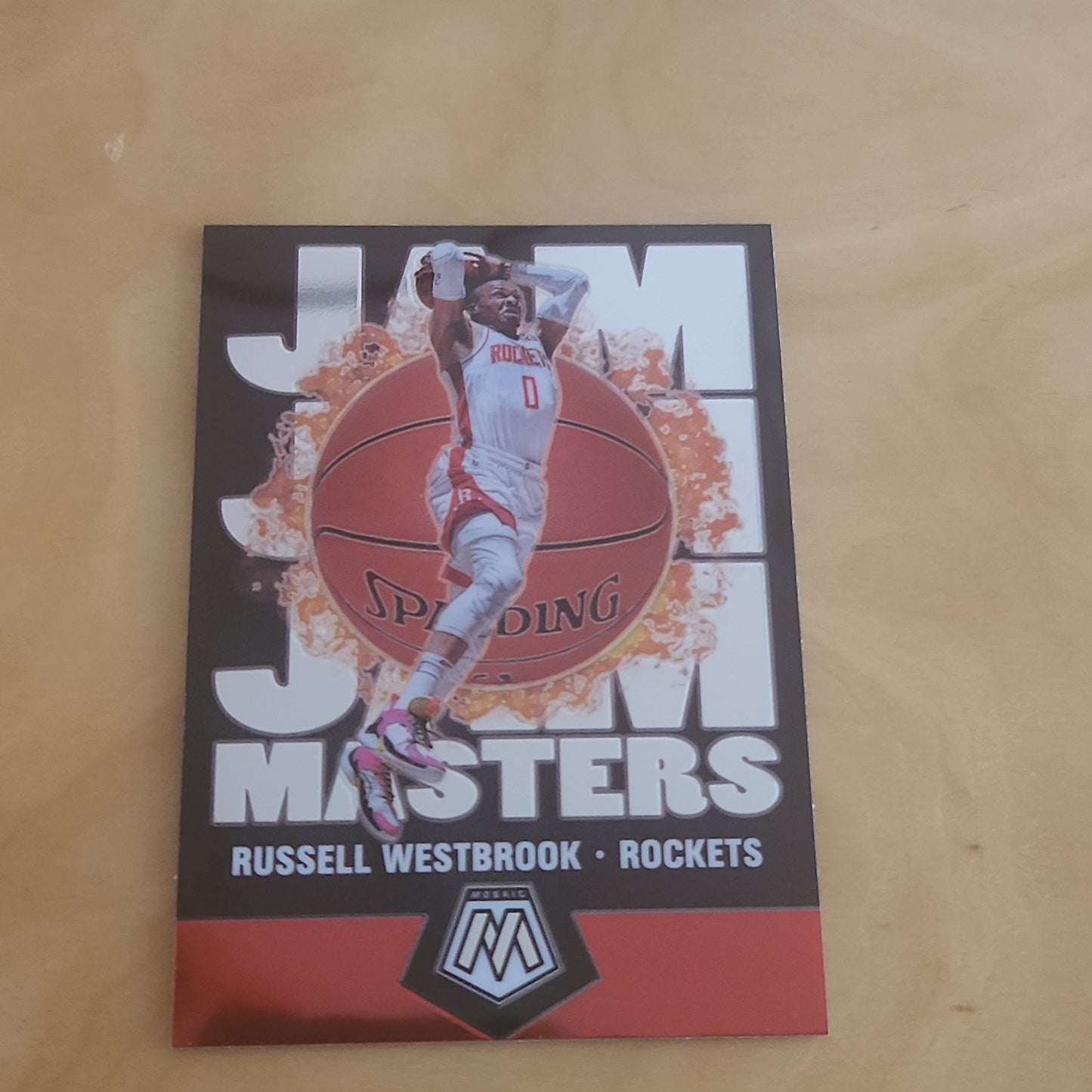 Panini Mosaic Jam Master Russell Westbrook #5