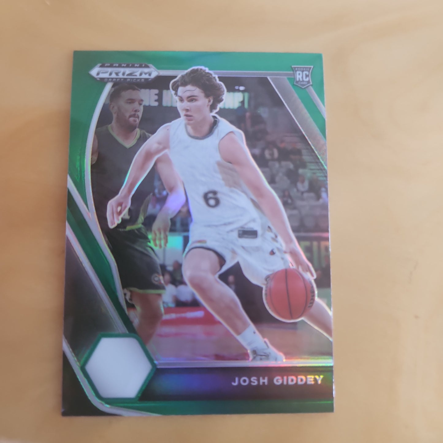 Panini Prizm Green Parallel Josh Giddey RC #17