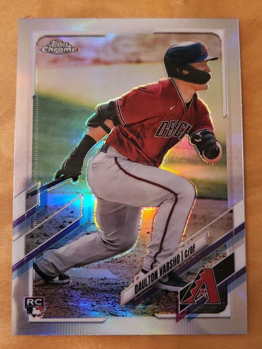 2021 Topps Chrome Daulton Varsho #121 Refractor