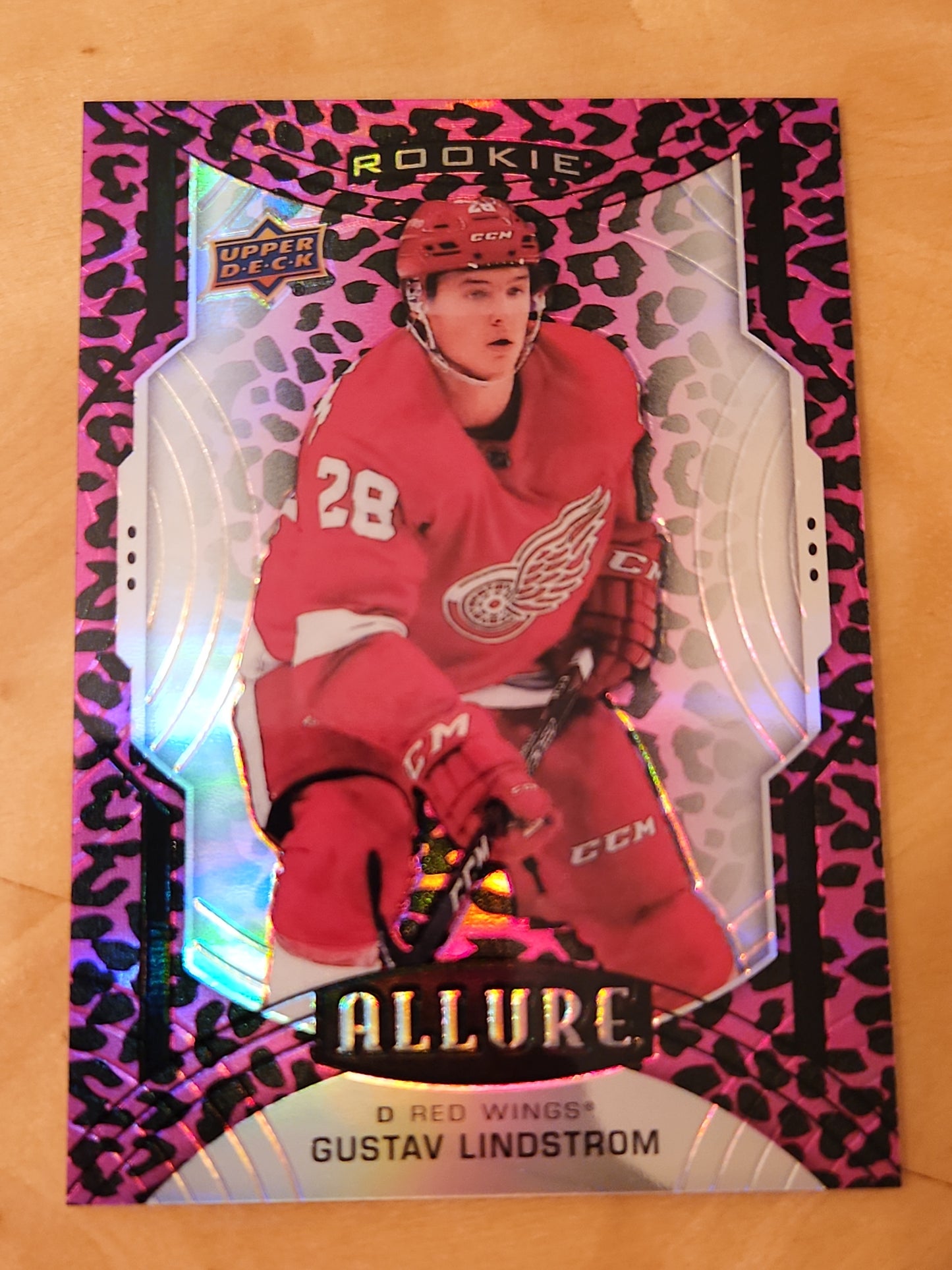 2020-21 Upper Deck Allure Gustav Lindstrom #116 Leopard