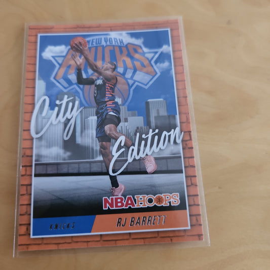 Panini NBA Hoops City Edition RJ Barrett #20