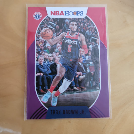Panini NBA Hoops Purple Parallel Troy Brown Jr. #27