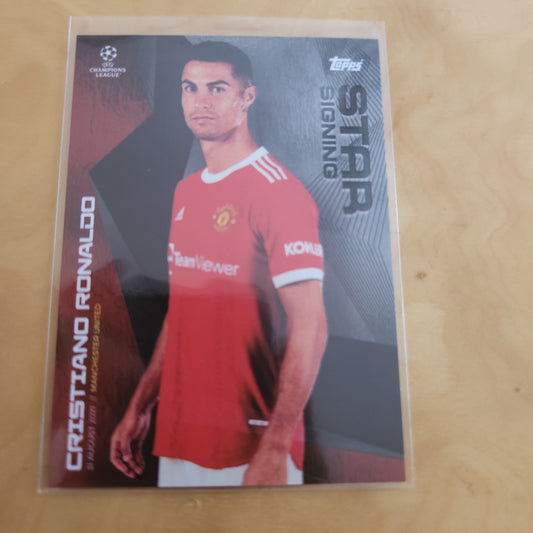 Topps Star Signing Christiano Ronaldo