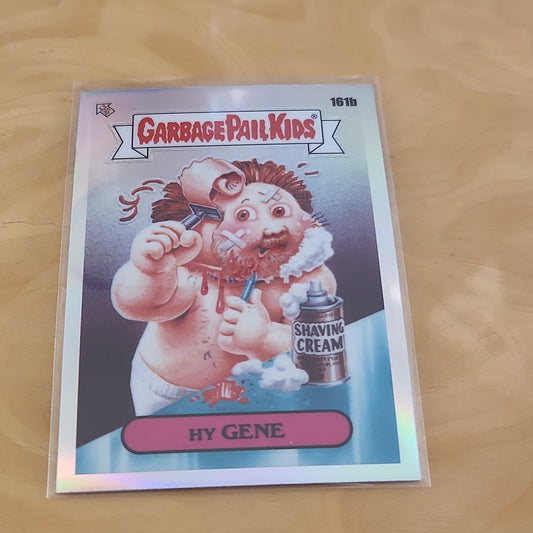 Topps Garbage Pail Kids Refractor Hy Gene #161b