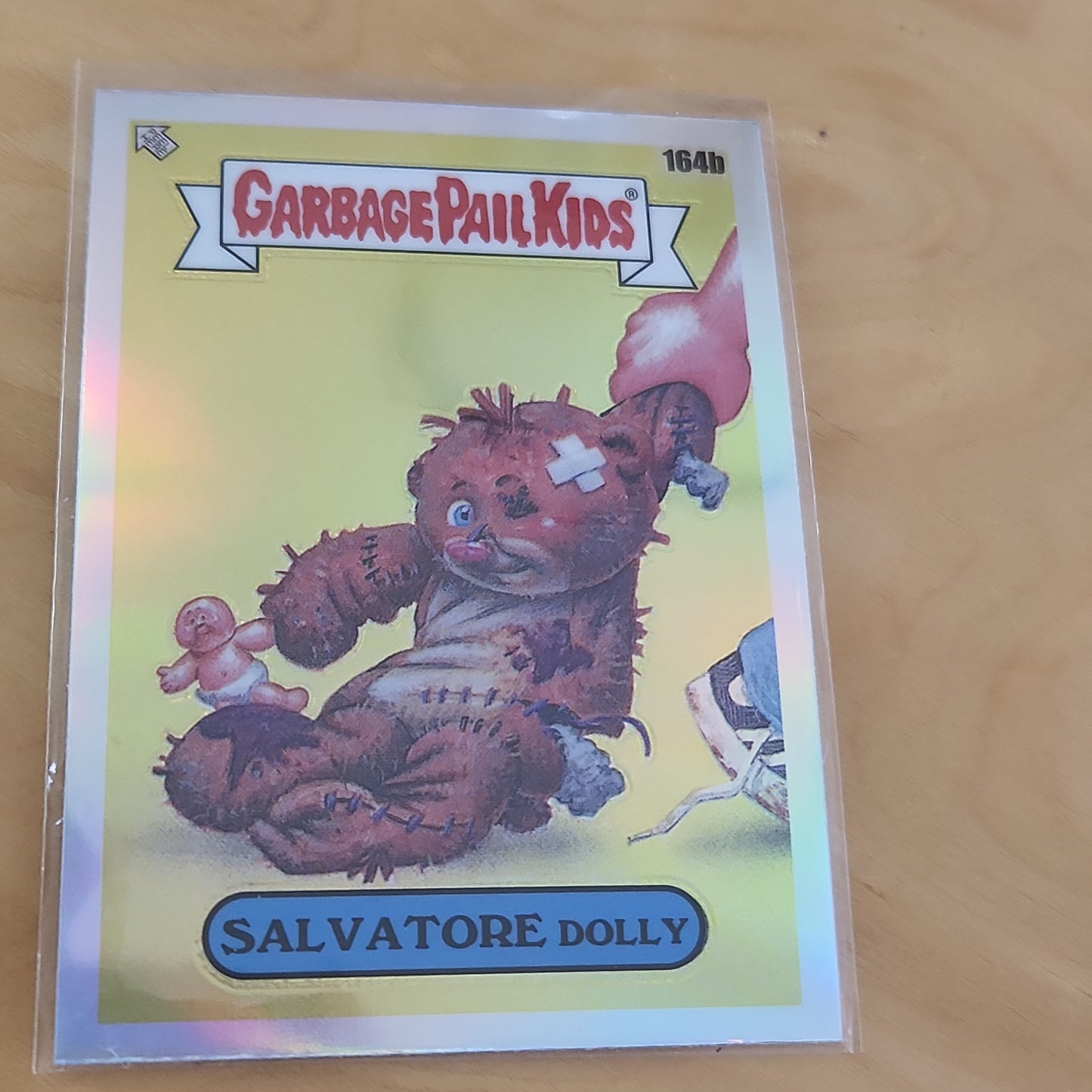 Topps Garbage Pail Kids Refractor Salvatore Dolly #164b