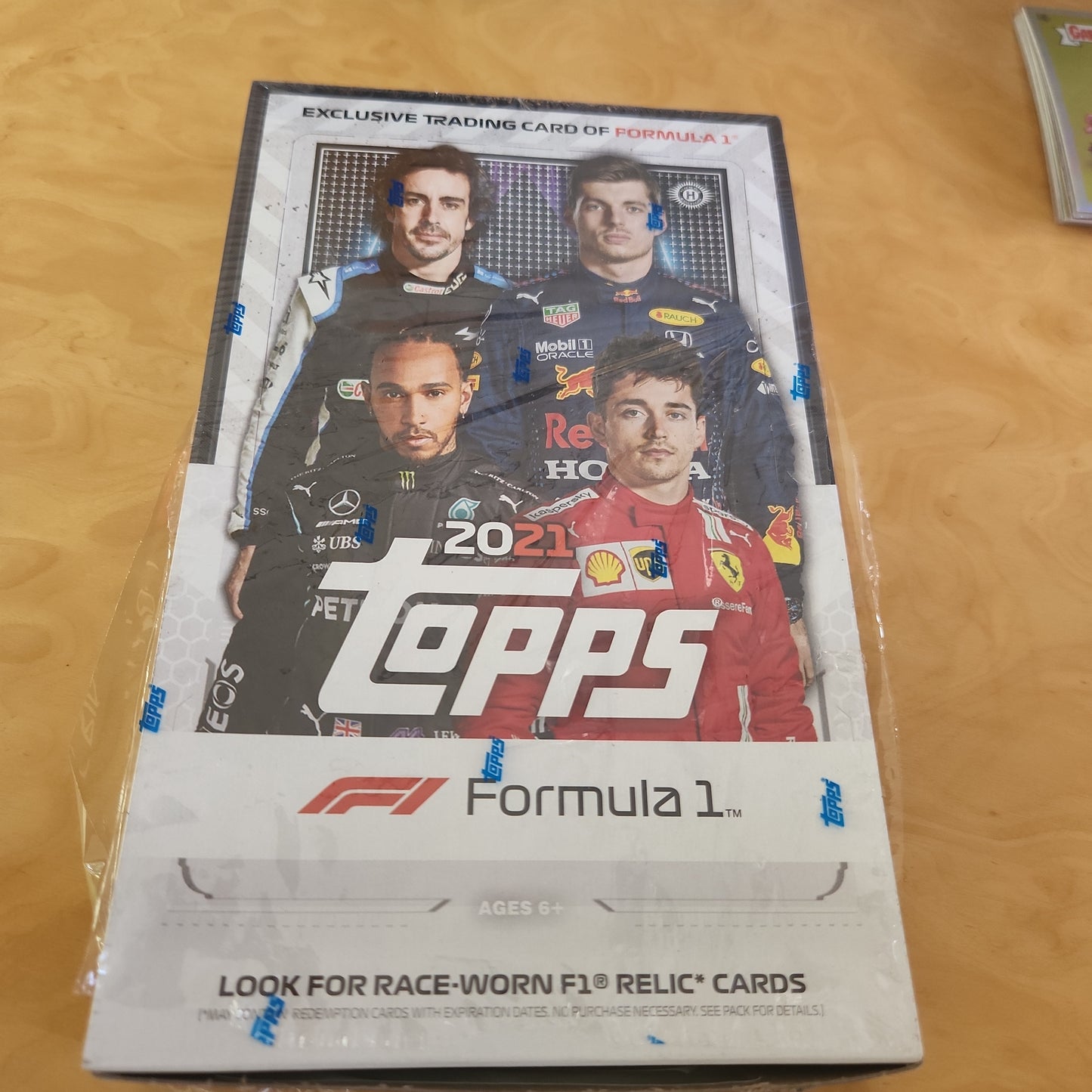 Not Sealed Box Of Topps 2021 Formula 1