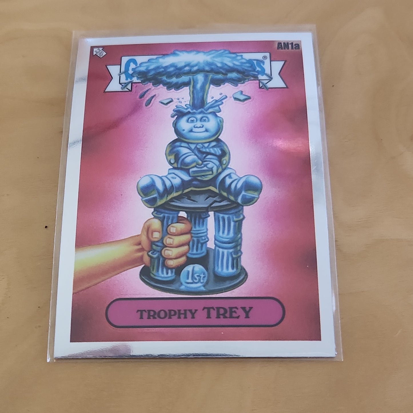 Topps Garbarbage Pail Kids Trophy Trey #AN1a