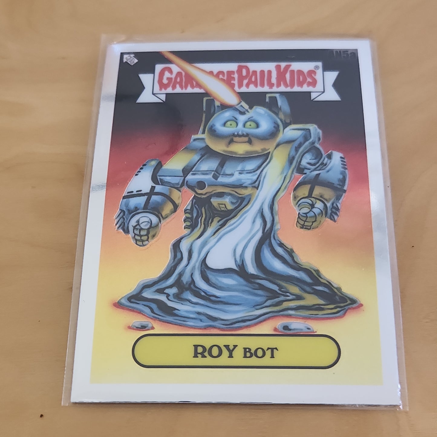 Topps Garbarbage Pail Kids Roy Bot #AN5a