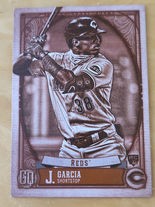 2021 Topps Gypsy Queen Jose Garcia #150 Sepia 19/99