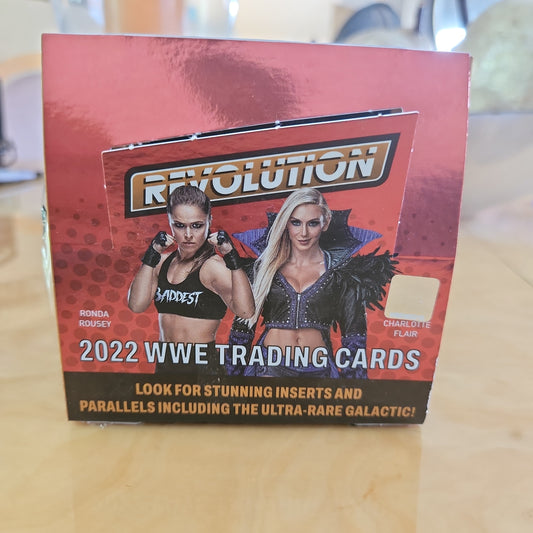 Non Sealed Box Of 2022 WWE Revolutions Debut Edition