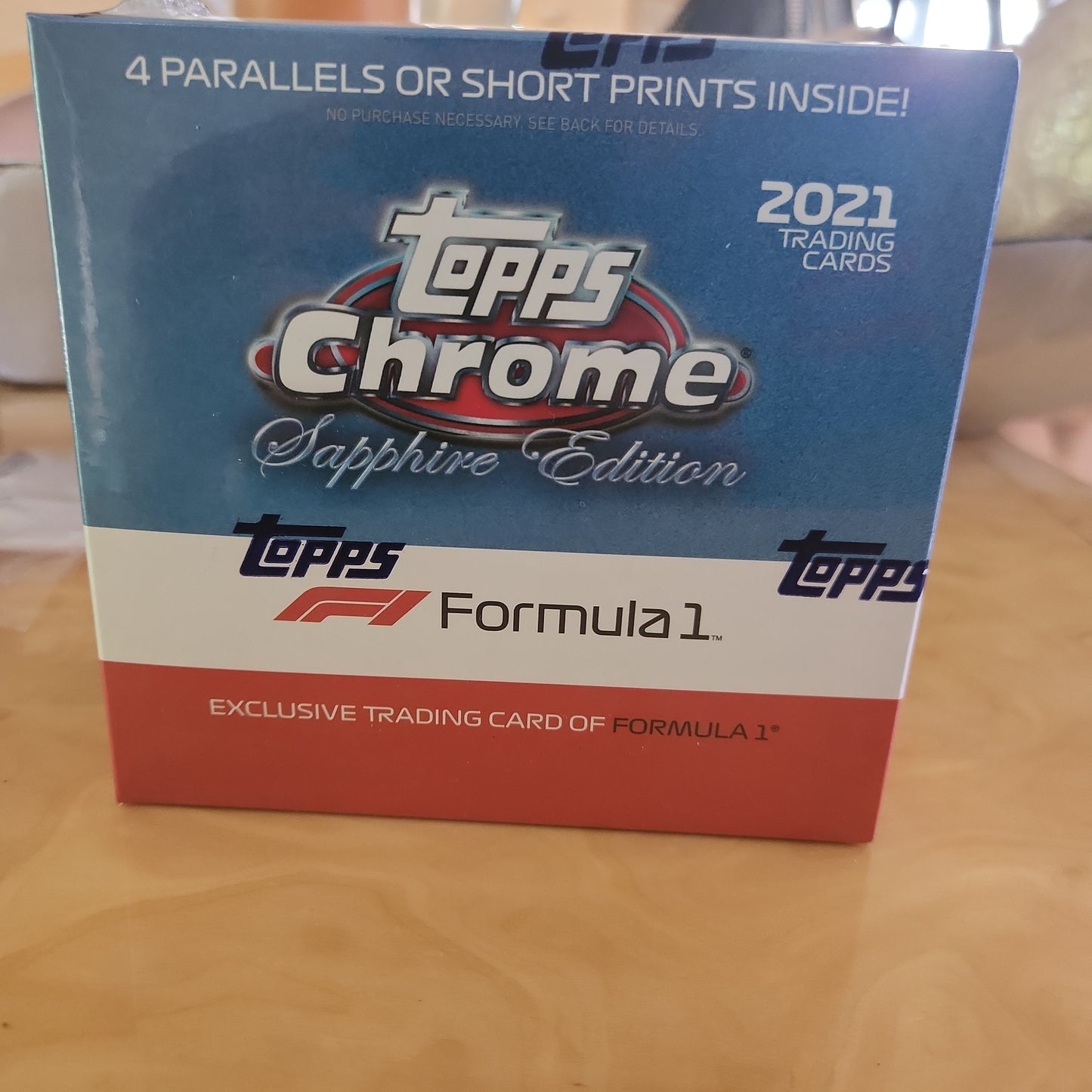 Sealed Box Of Topps Chrome 2021 Sapphire Edition Formula 1