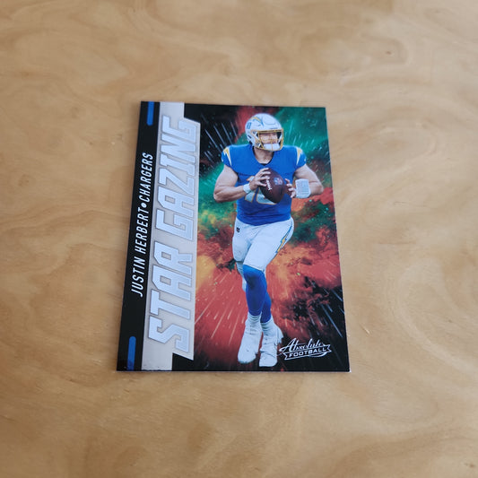 Panini Absolute Football Star Gazing Justin Herbert #SG6