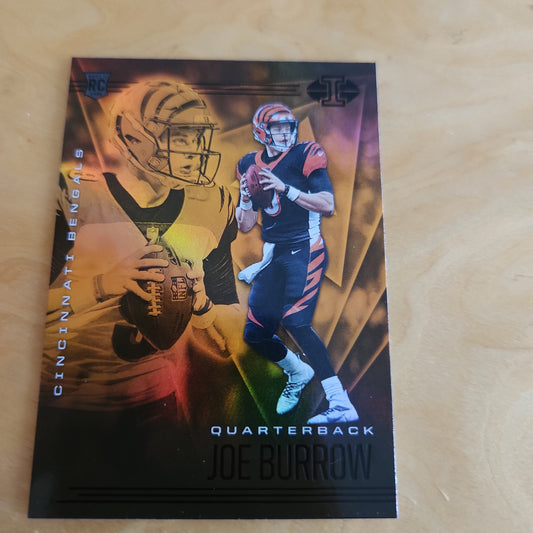 Panini Illusions Orange Parallel Joe Burrow #5