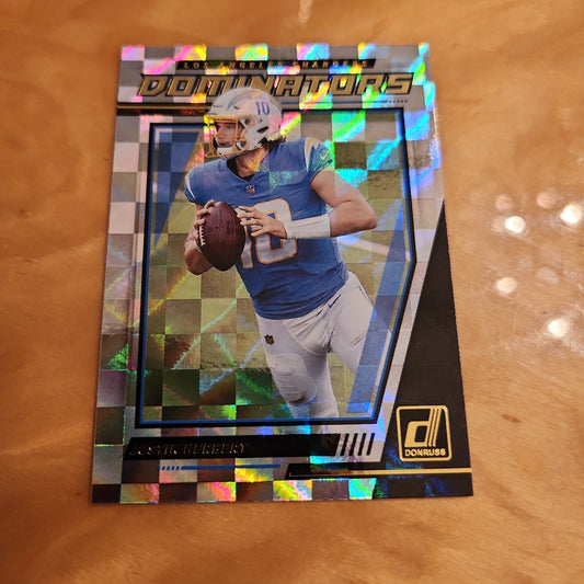 Panini Donruss Dominators Justin Herbert #D25