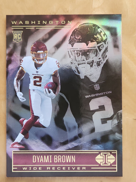 2021 Panini Illusions Dyami Brown RC #81