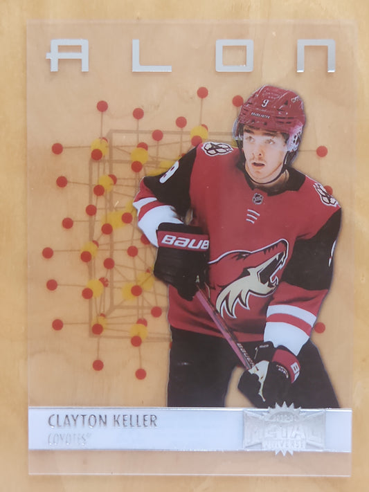 2020-21 SkyBox Metal Universe Alon Clayton Keller #A-12