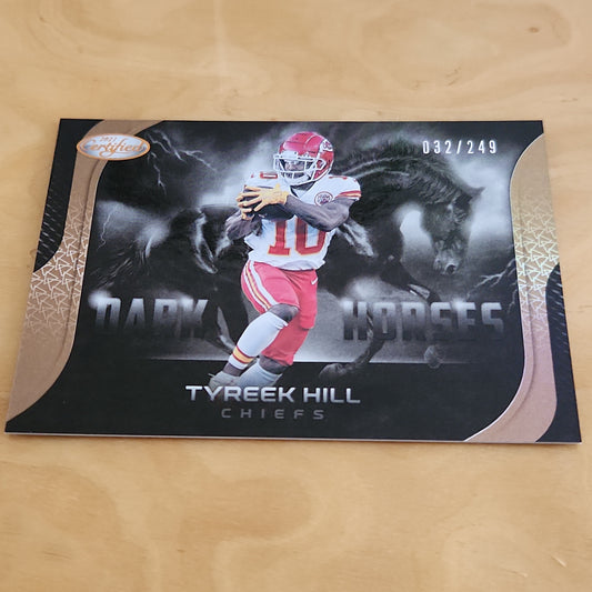 Panini Select Dark Horses Tyreek Hill 033/249 #DH-11