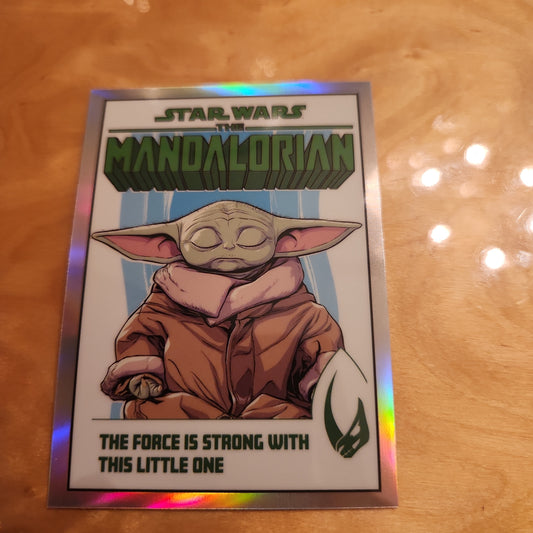 Topps Star Wars Mandalorian 1 of the 5 Art Art Works #CC-5