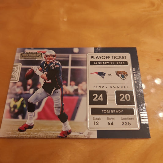 Panini Contenders Playoff Ticket Tom Brady #PLT-TOM