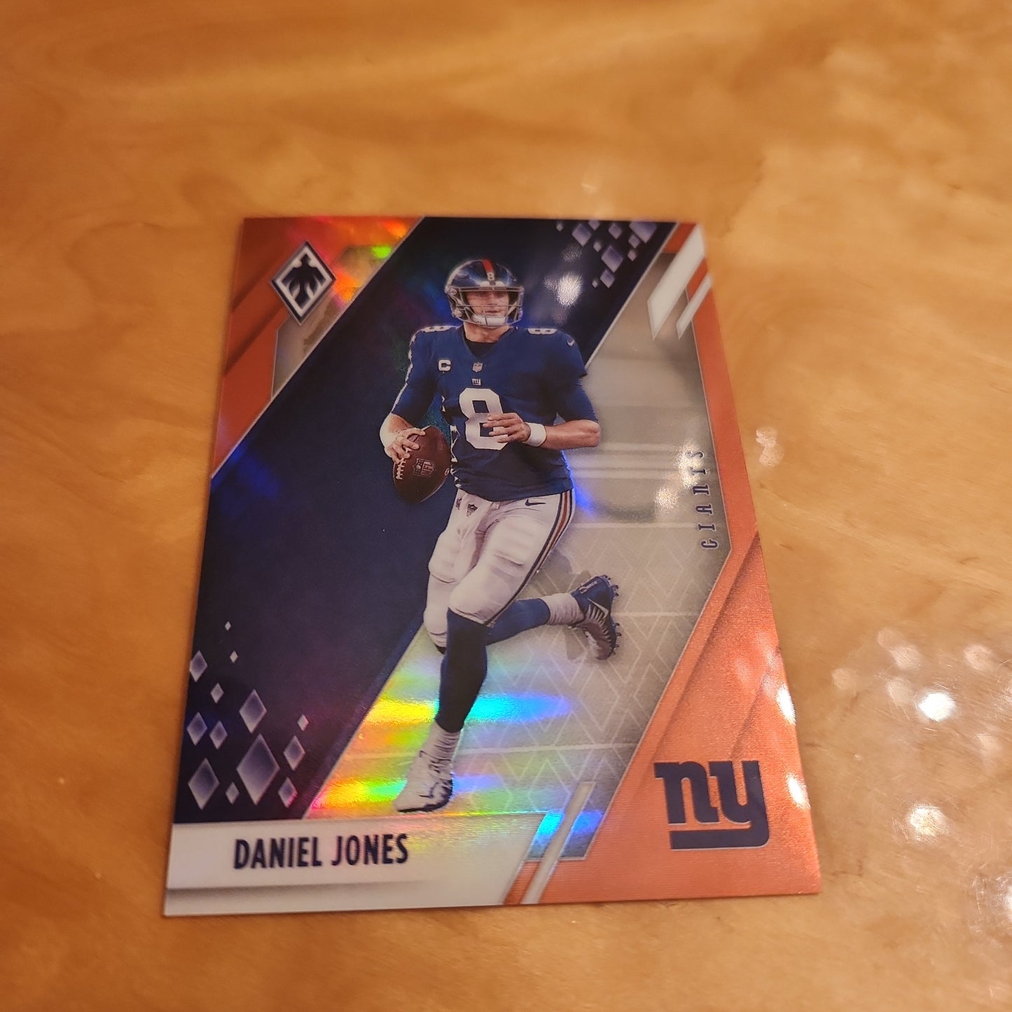 Panini Mosaic Orange Parallel Daniel Jones 52/99 #69