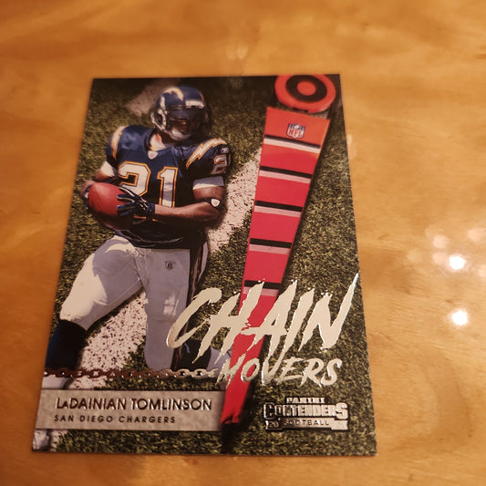 Panini Contenders Chain Movers LaDainian Tomlinson #CM-LTO