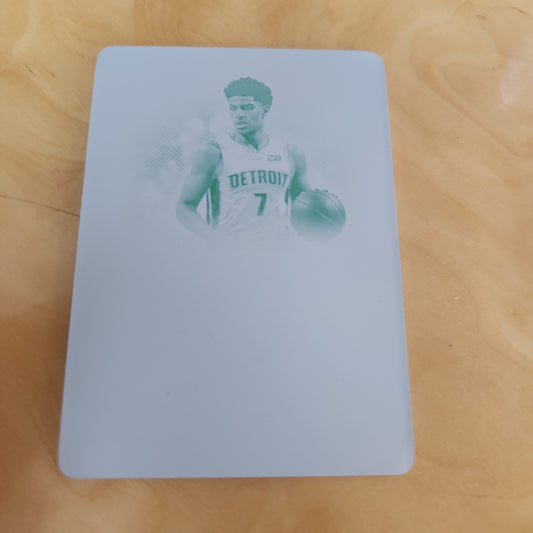 Panini Flawless Yellow Printing Plate Killian Hayes 1/1 #12