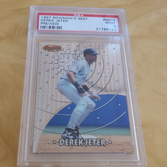 Bowmans Best Derek Jeter PSA Grade 9 #BBP-4
