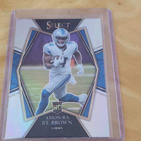 Panini PrizmSelect Amon-Ra St. Brown RC #173