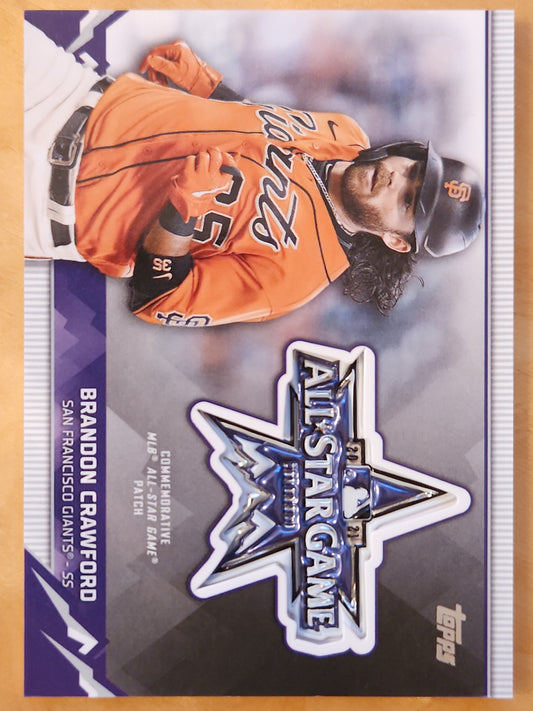 2021 Topps All Star Game Brandon Crawford Relic #ASGP-BC