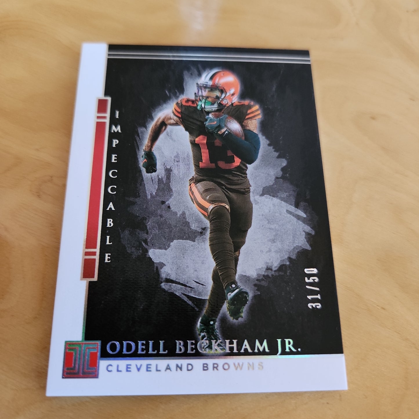 Panini Impeccable Odell Beckham Jr. 31/50 #23