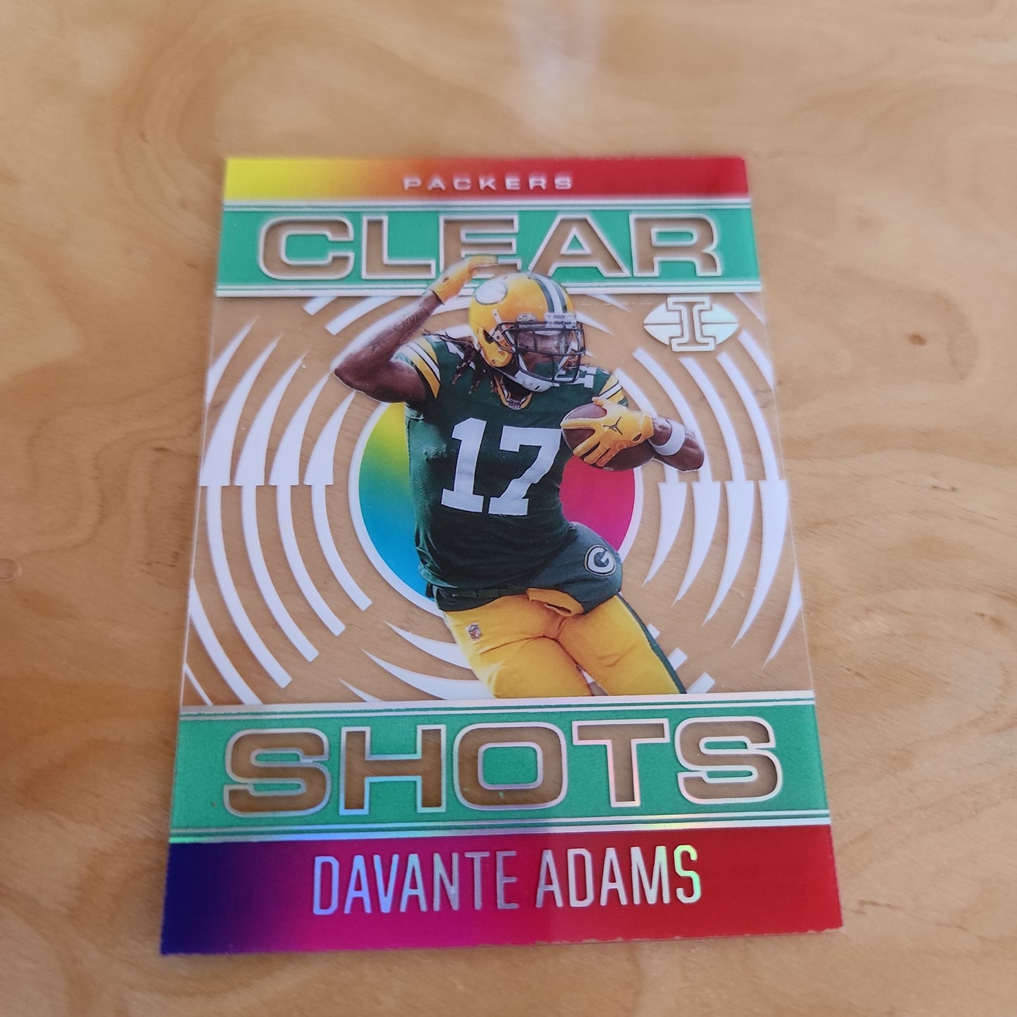 Panini Illusions Clear Shot Davante Adams #CS-8