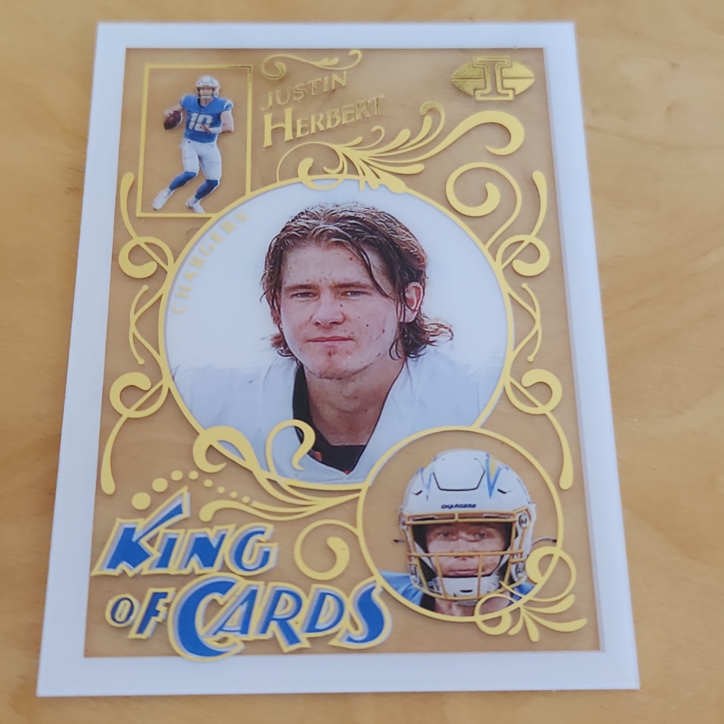 Panini Illusions King Of Cards Justin Herbert #KC-6