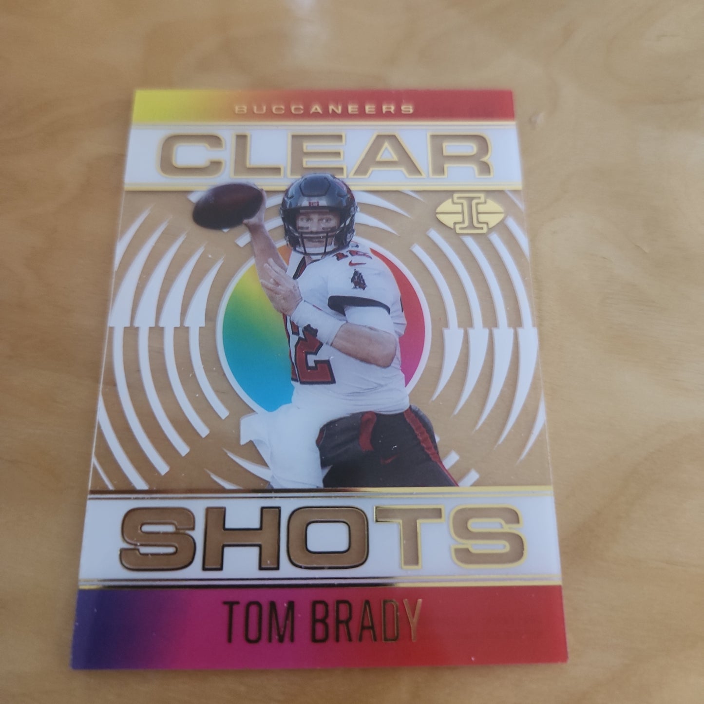 Panini Illusions Clear Shot Tom Brady #CS-3