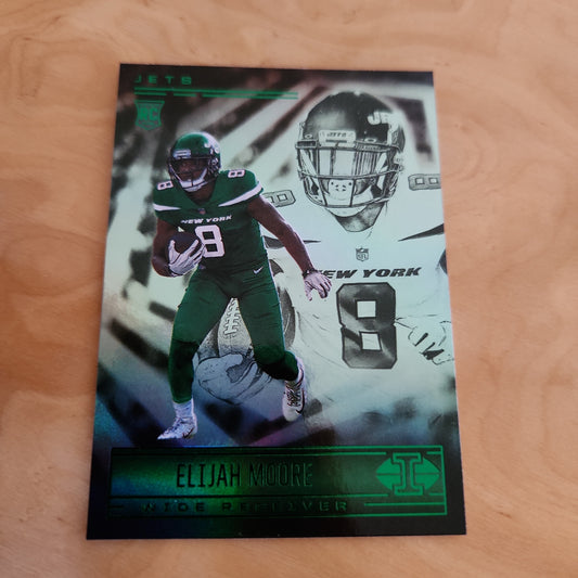 Panini Illusions Green Parallel Eligh Moore RC #74