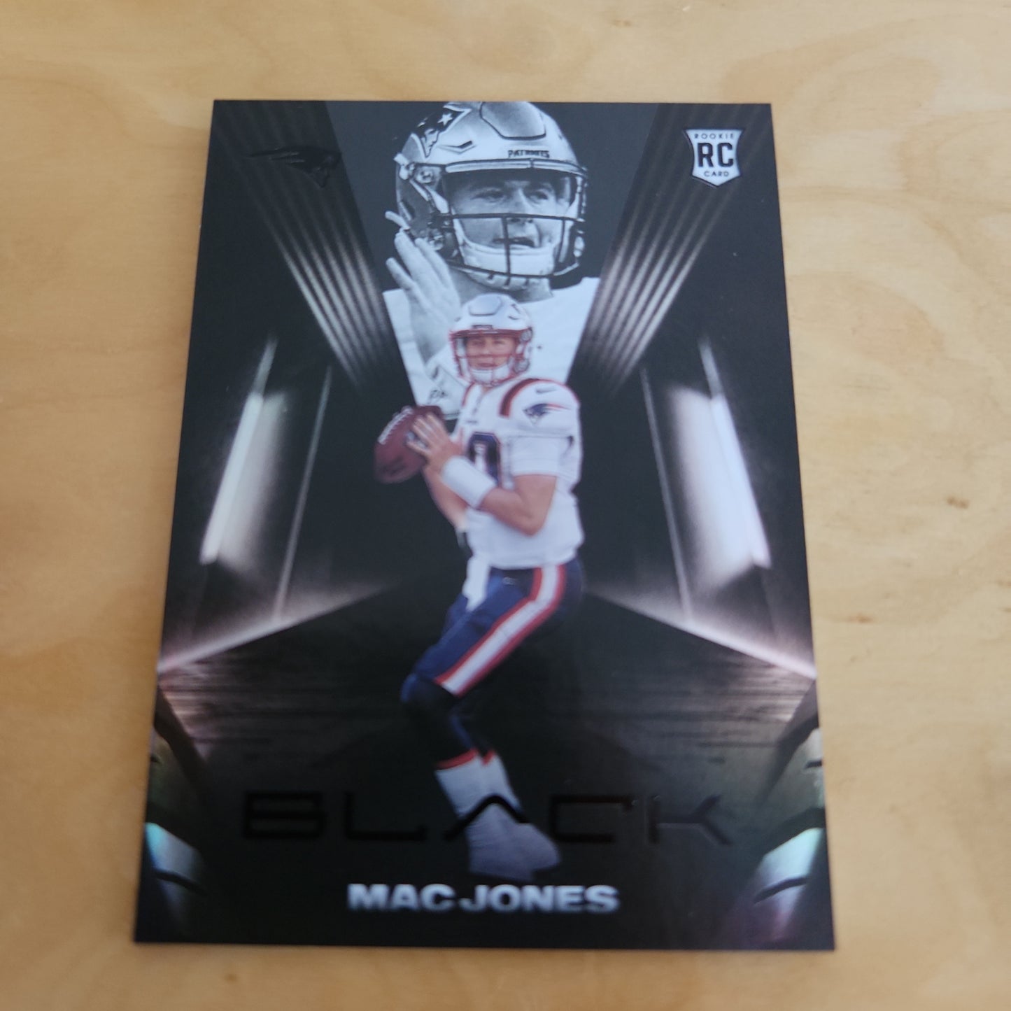 Panini Black Mac Jones RC #105