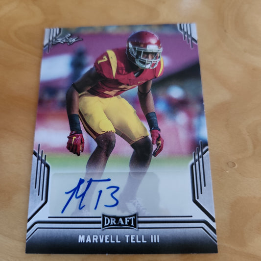 Leaf Draft Marvell Tell III Auto #BA-MT1