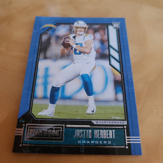 Panini Playbook Justin Herbert RC #103