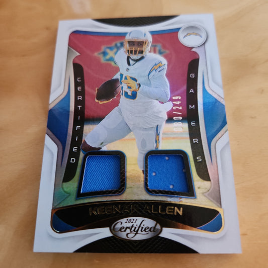 Panini Certified Keenan Allen Jersey Patch 080/249 #10