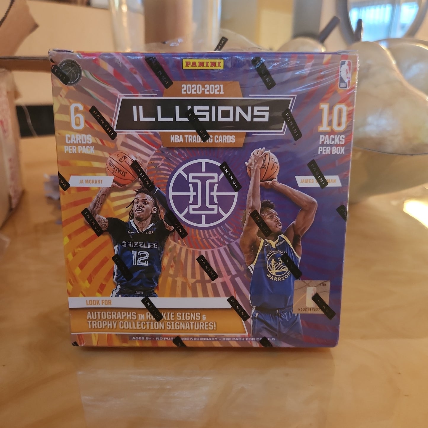 Non Sealed Panini Illusions Mega Box Of 2020-2021 Basketball