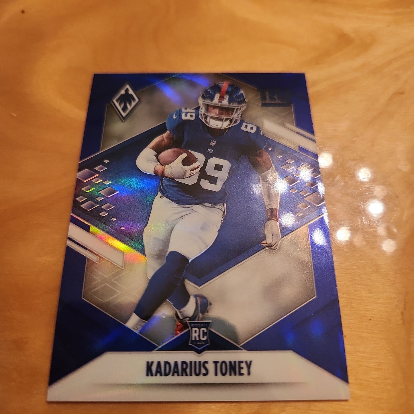 Panini Mosaic Blue Parallel Kadarius Toney RC 27/35 #110