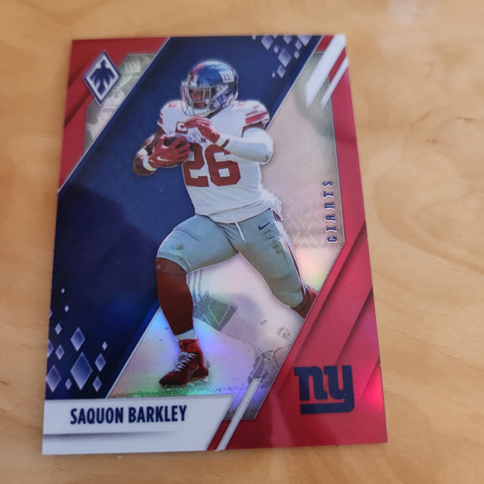 Panini Mosaic Red Parallel Saquon Barkley 198/250 #67