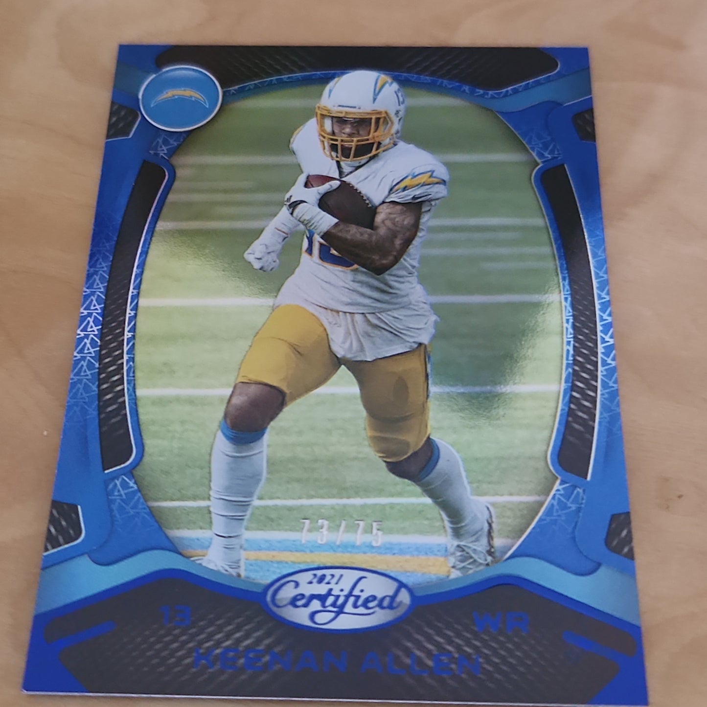 Panini Certified Blue Parallel Keenan Allen 73/75 #48