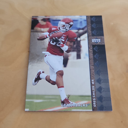 Upper Deck Greg Childs #94SP99