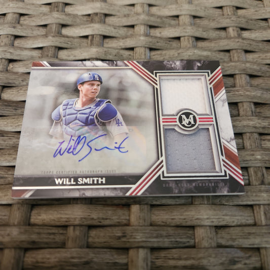 Topps Certified Will Smith Jersey Patch Auto75/299 #SWDRA-WS